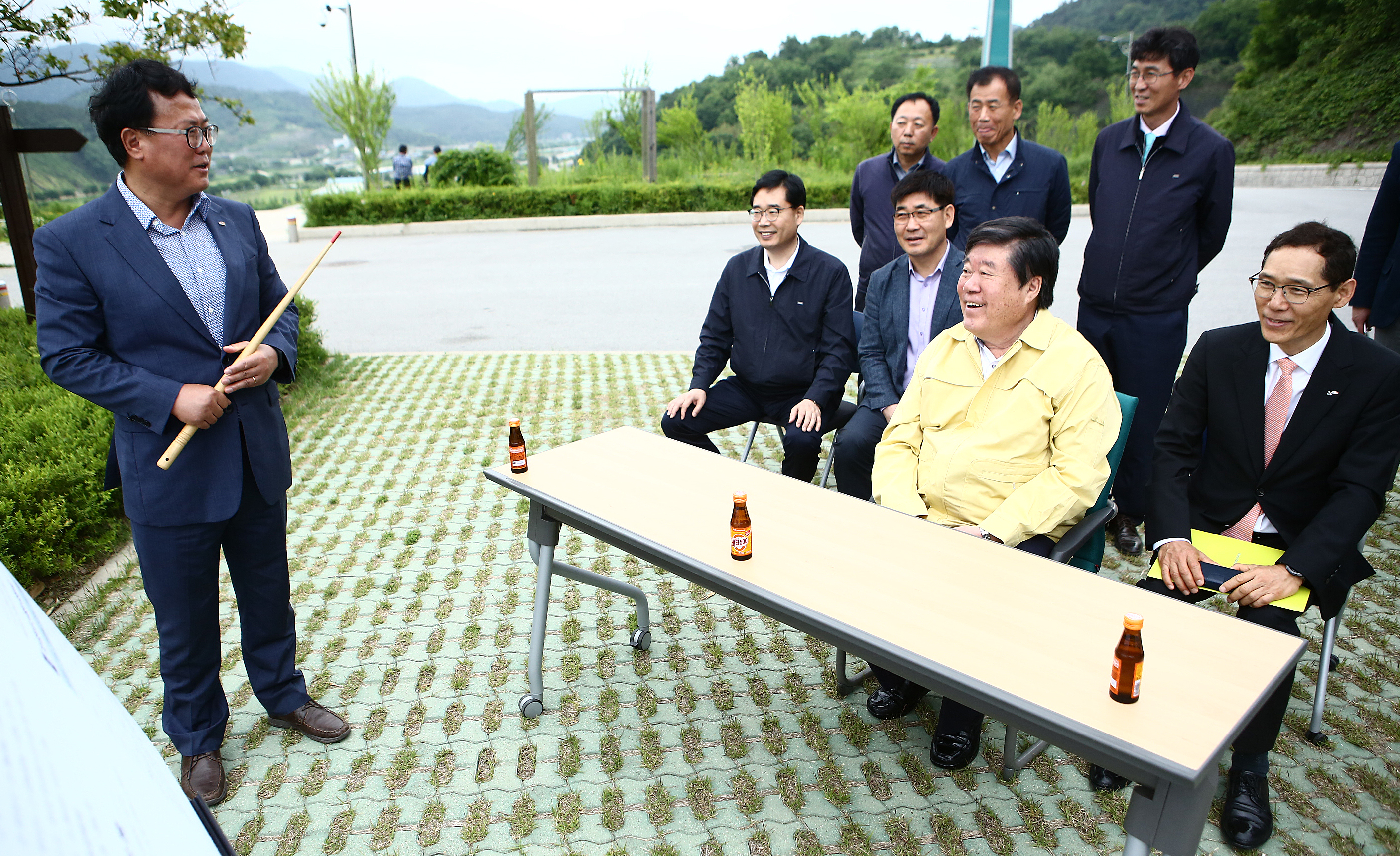 CEO 전남 장성호 영농기 급수 현황 방문, 직원과 소통의 시간
